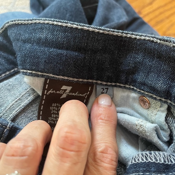 Roxanne 7 for Mankind Straight leg jean - Picture 2 of 4